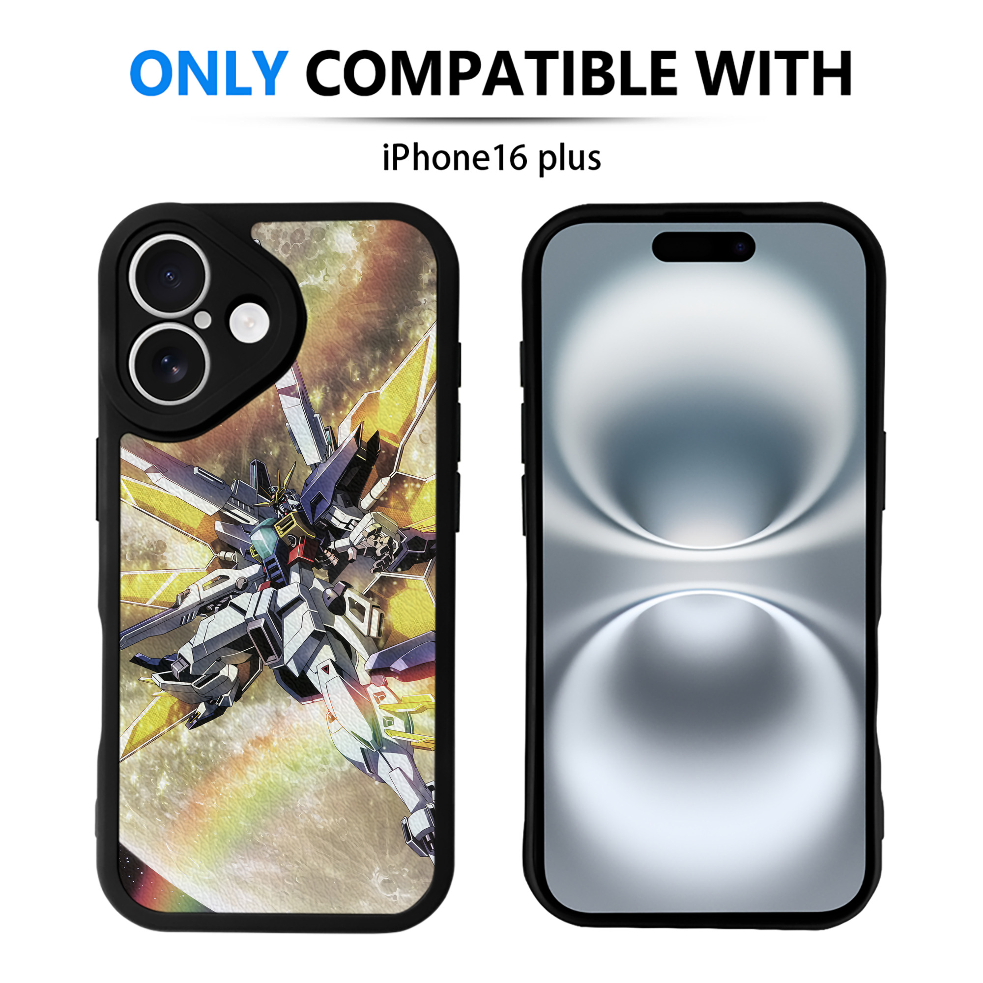 （画像用） 機動戦士ガンダム Mobile Suit Gundam 【iPhone 16シリーズ対応】シリコンスマホケース（レザー調） 材質：シリコン